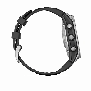 Смарт-часы Garmin Fenix E AMOLED Slate Gray with Black Silicone Band 010-03025-01