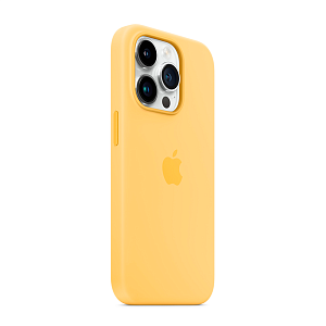 Чехол Silicone Case с MagSafe для iPhone 14 Pro, желтый 80782