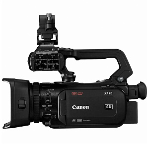 Видеокамера Canon XA75 Black, Русское меню SN-75