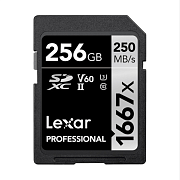 Карта памяти Lexar Professional 1667x SDXC™ UHS-II Card 256GB Silver LSD256CBNA1667