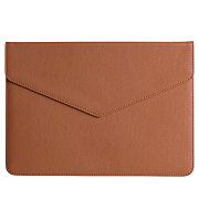 Чехол DOST для MacBook Air 15", экокожа, коричневый DA15-BR