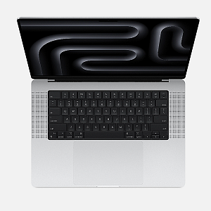 Ноутбук Apple MacBook Pro 16" 2024, M4 Max 16-CPU/40-GPU, RAM 64 ГБ, SSD 1 ТБ, серебристый|silver, Без гравировки Z1FS0000L