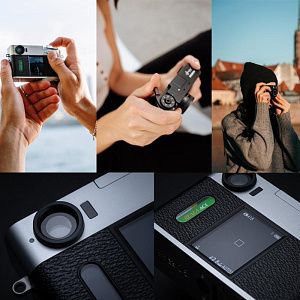 Фотоаппарат Fujifilm X half Charcoal Silver, Русское меню XHALFCS