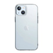 Чехол Hoco Silicone Case для iPhone 15, прозрачный HIP15