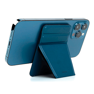 Магнитная подставка - картхолдер Uniq Lyft, синий ULB-1