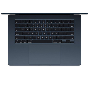 Ноутбук Apple MacBook Air 15" 2025, M4 10-CPU/10-GPU, RAM 32 ГБ, SSD 1 ТБ, темная ночь|midnight, Для других стран Z1H20007A