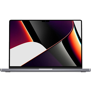 Ноутбук Apple MacBook Pro 16" 2021, M1 Pro 10-CPU/16-GPU, RAM 32 ГБ, SSD 512 ГБ, серый космос|space gray, Ростест MP16SG-133