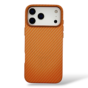 Чехол Luxo Life+ 600D с MagSafe для iPhone 17 Pro, оранжевый LLD17P-OR