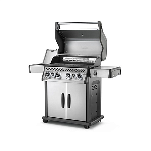 Газовый гриль Napoleon Rogue-525 SE (стальной, с ИК горелкой 3/3), Б/У 525SENP