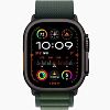 Apple Watch Ultra 2 49mm Black Titanium Case Dark Green Alpine Loop S, Для других стран AWUB2-2S