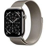 Apple Watch S11 46mm Natural Titanium Milanese Loop M/L AW113-9