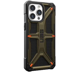 Чехол UAG Monarch Kevlar для iPhone 15 Pro Max, зеленый UMK15PM