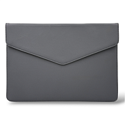 Чехол DOST для MacBook Pro 16", экокожа, темно-серый DOSTP16GR