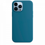 Чехол Silicone Case с MagSafe для iPhone 13 Pro Max, синий 1248