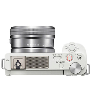 Фотоаппарат Sony ZV-E10 Kit E PZ 16-50mm F3.5-5.6 OSS White, Русское меню SY-43