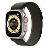 Умные часы Apple Watch Ultra 49 мм Titanium Case GPS + Cellular, титановый/черно-серый Trail Loop, Б/У AWUT-1