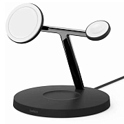 Беспроводное зарядное устройство 3 в 1 Belkin Boost Charge Pro с MagSafe Qi2, 15 Вт, черный BLQI215W-BK