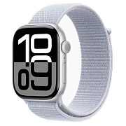 Apple Watch S10 46mm Silver Sport Loop Blue Cloud AW10-50