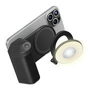 Внешний аккумулятор с функцией камеры Porodo SnapCharge MagSafe, LED-свет, 4800 мАч, 10 Вт, черный PDPBH22BK