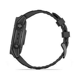 Смарт-часы Garmin Fenix E AMOLED Slate Gray with Black Silicone Band 010-03025-01