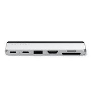 Адаптер Satechi 2-порта USB-C, серебристый ST-HSP9P