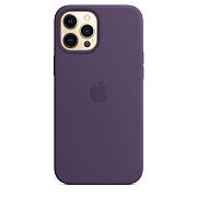 Чехол Silicone Case с MagSafe для iPhone 12 Pro Max, фиолетовый 1168