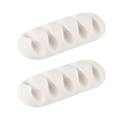 Органайзер для проводов Blupebble Anchor Four, белый BLBAFW