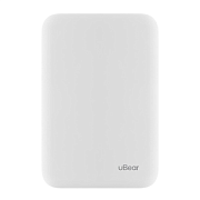 Внешний аккумулятор uBear Flow c MagSafe, 10000 мАч, 12 Вт, белый PB11WH10000-PDM