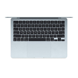 Ноутбук Apple MacBook Air 13.6" 2025, M4 10-CPU/10-GPU, RAM 24 ГБ, SSD 1 ТБ, голубой|blue, Для других стран Z1H8000VH1