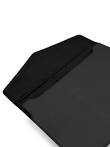 Чехол DOST для MacBook Air 15", экокожа, черный DOSTA15BK