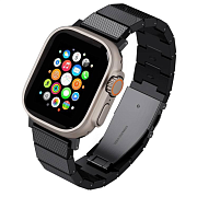 Ремешок Levelo Fusion для Apple Watch 44/45/49 мм, черный LVLFWS49BK