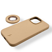 Чехол Le Prius Shiva Grip с MagSafe для iPhone 16 Pro Max, бежевый LPS6PM-BG