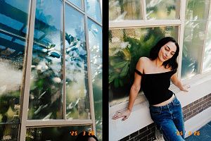 Фотоаппарат Fujifilm X half Charcoal Silver, Русское меню XHALFCS