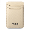 Картхолдер TUMI Leather Ballistic с MagSafe, бежевый TUCSMSRBAN