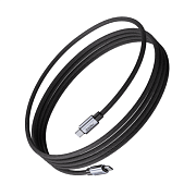 Кабель Blupebble PowerFlow USB-C - USB-C, 2 м, 240 Вт, черный BPPF2M-240W