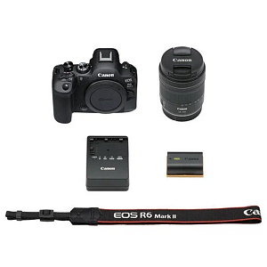 Фотоаппарат Canon EOS R6 Mark II Kit RF 24-105mm F4-7.1 IS STM, Русское меню CAN-28