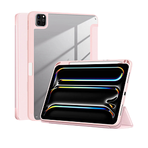 Чехол Mosbros Pinyue для iPad Pro 13" (M4, 2024), розовый MPY13P-PNK