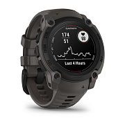 Спортивные часы Garmin Instinct E 40 мм Black with Charcoal Band 010-02932-00