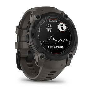 Спортивные часы Garmin Instinct E 40 мм Black with Charcoal Band 010-02932-00