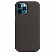 Чехол Silicone Case для iPhone 12 Pro Max, черный 1172