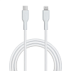 Кабель Powerology USB-C - Lightning, 1.2 м, 60 Вт, белый PWCTL1M-WH