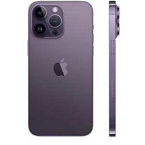 Смартфон Apple iPhone 14 Pro Max 128 ГБ, Dual: nano SIM + eSIM, глубокий фиолетовый, Б/У IP14MX-128