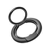 Магнитное кольцо 2 в 1 Levelo Luccio, черный LVLL21PRHBK