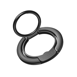 Магнитное кольцо 2 в 1 Levelo Luccio, черный LVLL21PRHBK