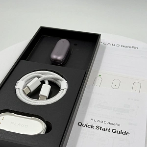 Диктофон с искусственным интеллектом GPT-5 Plaud Note Pin Bundle, фиолетовый PLP-PL