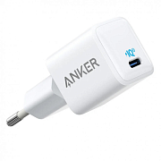 Сетевое зарядное устройство Anker PowerPort III Nano USB-C, 20 Вт, белый A2633G22