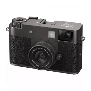 Фотоаппарат Fujifilm X half Charcoal Silver, Русское меню XHALFCS