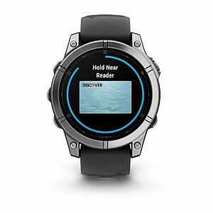 Смарт-часы Garmin Fenix E AMOLED Slate Gray with Black Silicone Band 010-03025-01