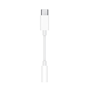 Переходник для наушников Apple USB-C - Jack 3.5 мм, 0.05 м, белый ALH-2