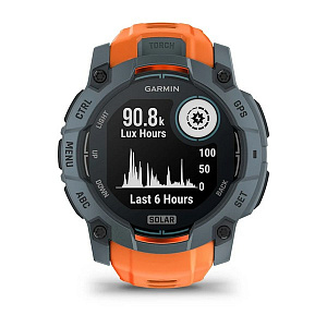 Спортивные часы Garmin Instinct 3 Solar 50 мм Twilight with Solstice Band 010-02935-01